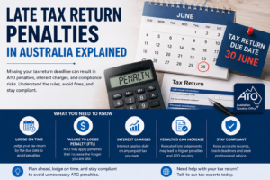 ATO Late Tax Return Penalties Australia